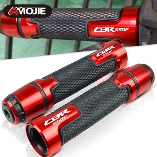 7/8" 22MM Motorcycle grip handle bar Motorbike handlebar grips FOR Honda CBR650F CBR 650F 2013 2014 2015 2016 2017 2018 2019
