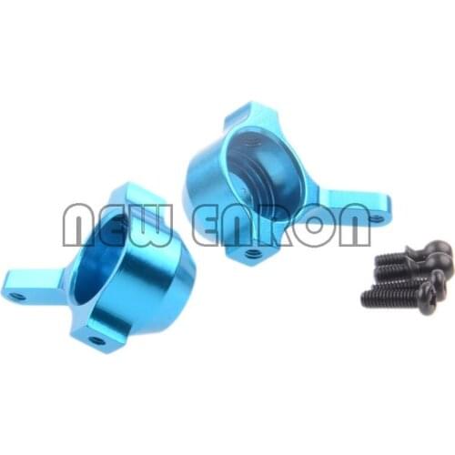 A959-05 2Pc Aluminum Steering Hub Carrier Knuckle Left/Right For RC Wltoys 1/18 Car A959 A969 A979 K929 Off-Road Truck Parts