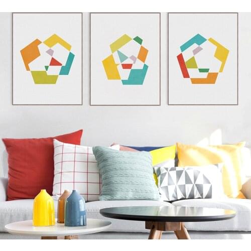 Simple Color Abstract Texture Living Room Study Wall Decoration Poster Painting Support Dropshipping Canvas Printings oil
