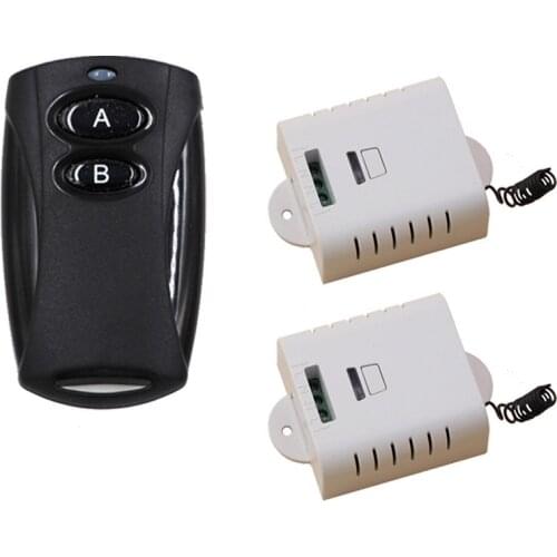 AC 85v 110v 120v 220v 250v Wireless Remote Control Switch 1CH Receiver with manual button transmitter 315Mhz