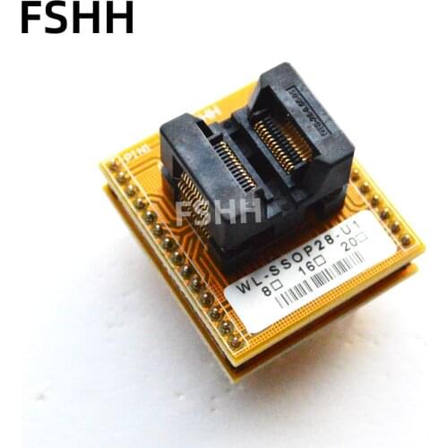 WL-SSOP28-U1 Adapter for Wellon Programmer Adapter TSSOP28 Adapter IC Test Socket/IC Socket