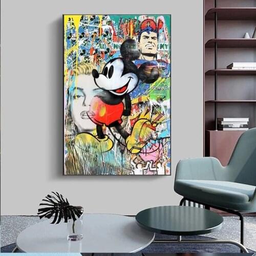 5D DIY Diamond Painting Disney Art Mickey Mouse Cross Stitch Kits Full Drill Embroidery Diamond Mosaic Painting Gift Home Decor