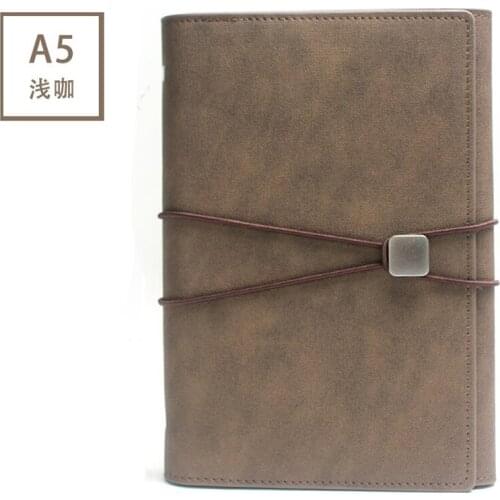 A5 Spiral Binder Ring Notebook Planner Three Fold Diary Agenda Filofax Travels Sketchbook Journal School Office Stationery