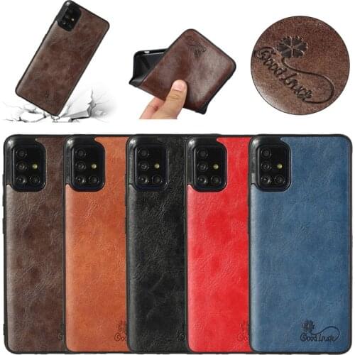Retro Style Phone Cases For Funda Samsung A11 A12 A21s A32 A52 A42 A72 5G PU Leather Silicon TPU Case For Samsung A 72 A 52 A 32