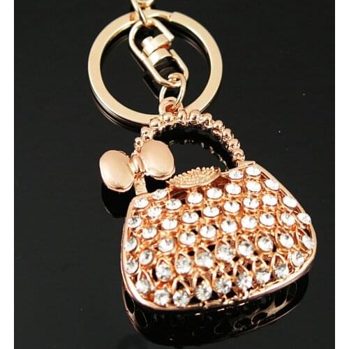 TianBo Miss Lady Key Holder Trinket Portable small bag pendant keychain bag fashion pendant ornaments keyrings jewelry