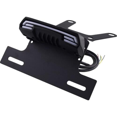 Motorcycle License Plate Holder With LED Tail Light Turn Signal Blinker Lamp For Honda CRF250L CRF 250M CRF250 RALLY