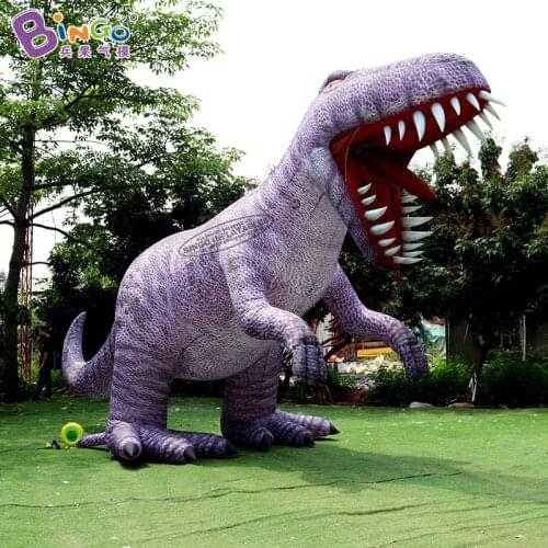 Personalized 7.3x2.8x5 Meters Inflatable Tyrannosaurus Model For Theme Park Decoration / Giant Blow Up Dinosaur - BG-C0514