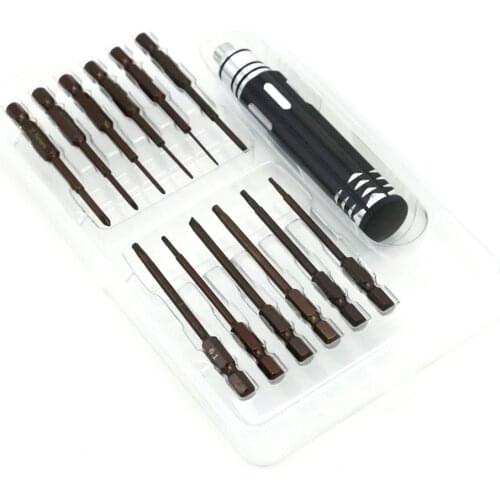 Rc Tool 12 in 1 RC Hard Alloy Screwdriver Set Removal Tools for RC DIY Drone Helicopter Rc Toys
