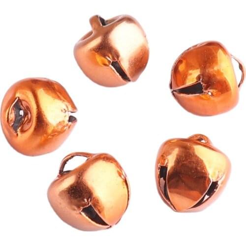 Jingle Bells Orange Christmas decoration for Pendants Festival Party Decoration/Christmas Tree Decoration/DIY Crafts Accessories