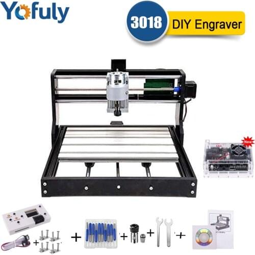 CNC Pro 3018 Laser Engraver DIY Mini CNC Machine 3 Axis Pcb Milling Machine Wood Router Laser Engraving with Offline Controller