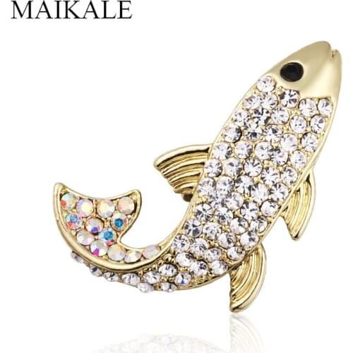 MAIKALE Brooches With Animals For Clothes