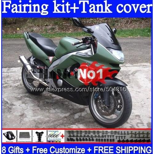 YZF-600R For YAMAHA YZF 600R 1996 1997 1998 1999 2000 2001 New green 38MC.170 YZF600R Thundercat 96 97 98 99 00 01 02 Fairings