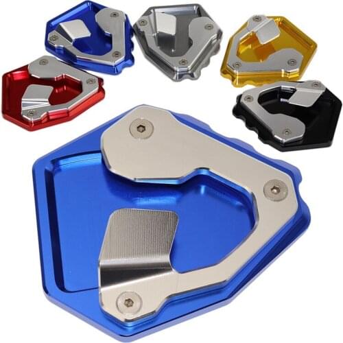 1x Motorcycle Kickstand Foot Side Stand Extension Pad Support Plate For Honda CRF1000L Africa Twin ABS/DCT 2016 2017