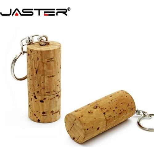 JASTER Hot New Wooden Cork usb 2.0 4GGB/8GB/16GB/32GB/64GB/128GB memory flash stick pen drive (over 10 pcs free logo processing)
