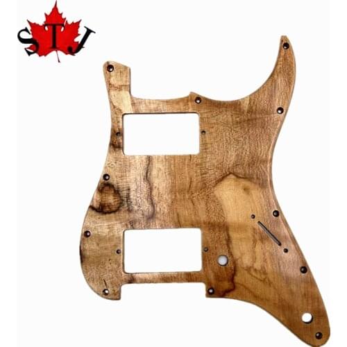 High Quality HH Brand 1PCS Spalted Maple wood Pickguard