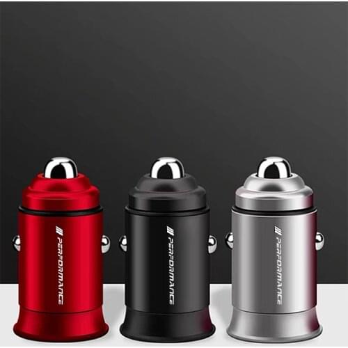 Charge 4.0 3.0 USB Car Charger Auto Type C PD Fast Car Mobile Phone Charger for BMW M Emblem E46 E36 E34 F10 E90 F30 E60 F20