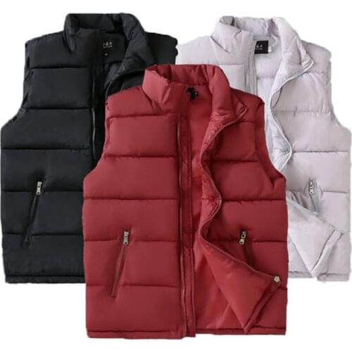 2020 Newest Fashion Cotton Men Vest Relax Cut Oversize Big man tops hot selling male Casual Autumn outwear Vest