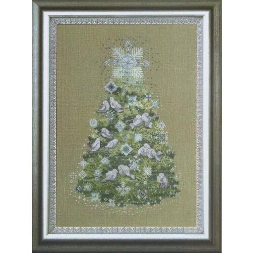 Gold Collection Counted Cross Stitch Kit Christmas Tree Holiday