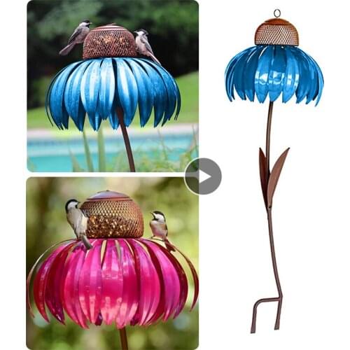 2pc Bird Feeder Window Garden Flower Bird Feeder Outdoor Garden Yard Lawn Decoration Outdoor Onion Bird Feeder Picaflor Comedero