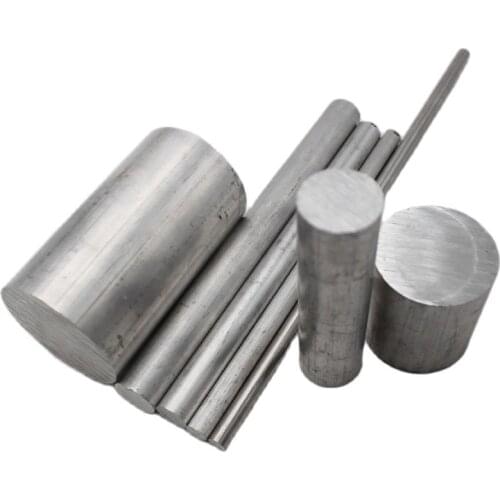 6061 Aluminum Round Rod Extruded Length 400mm Diameter 4 to 150mm