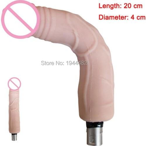 Sex Machine Accessories, Super Soft Keel Dildo, Flexible Arbitrary Curved Realistic Dildos, Huge Personal Massager For Women