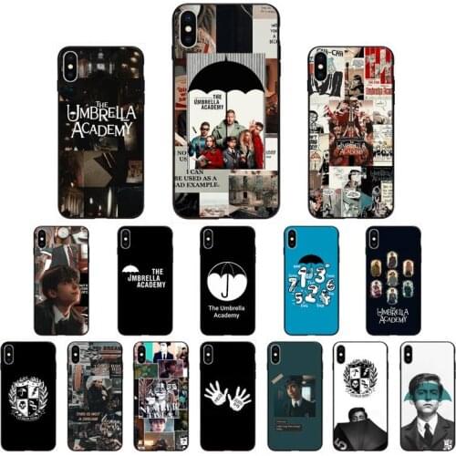 Yinuoda The Umbrella Academy Phone Case for iphone 11 Pro Max X XS MAX 6 6s 7 8 Plus 5 5S 5SE XR SE2020
