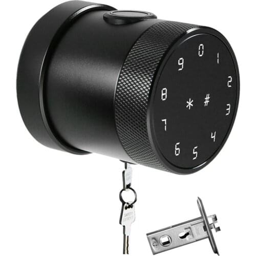 TTlock or Tuya app Fingerprint Touchscreen Bluetooth Digital Door Lock Electronic Door Knob Lock Keypad and Key Smart Entry