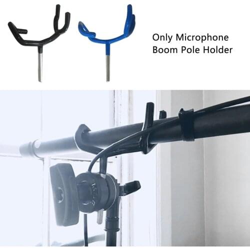 Cradle Mount Fixing Support Stand Arm Studio Audio Microphone Boom Pole Holder
