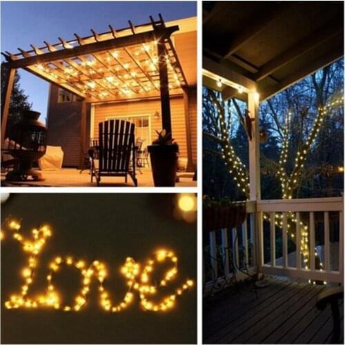 LISHEN LED String Lights With Transparent Wire