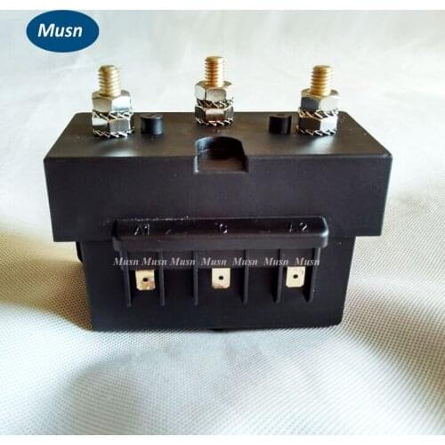 Best Quality Factory Supply 150A 12V DC Reversing Contactor 150A 12V DC contactor use for auto electric winch,ships , trains