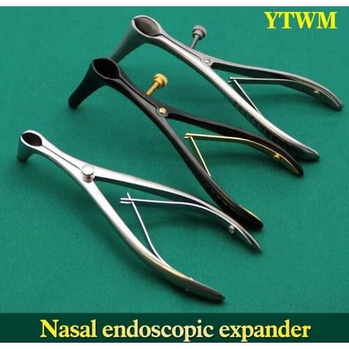 Medical rhinoscopy stainless steel surgical instrument adult child nasal cavity dilatation surgical tool