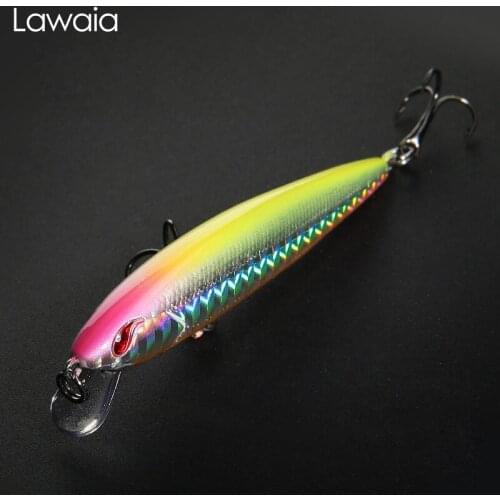 Lawaia Fishing Lure 7CM/4.6G Minor Minnow Hard Lure Dive Depth 1 Meter Lu Ya Fishing Bait Minor Sea Fishing Freshwater Fish Gear