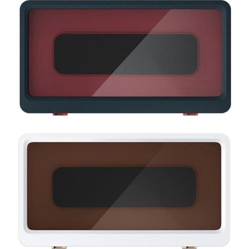 Rondaful New Bathroom Wall Storage Holder Waterproof Protection Hanging Phone Rack HD Anti-fog For Below 6.8 Inches Mobie Phones