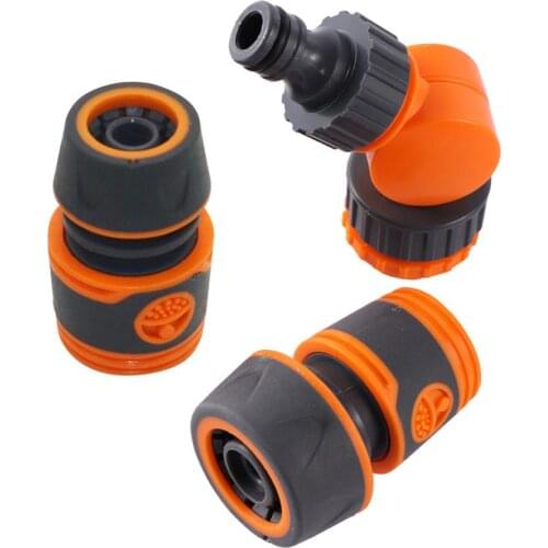 Garden Quick Connector 180° Rotatable Water Tap Splitter Agriculture Irrigation Quick Water Connector 1/2" 3/4" Pipe Interface