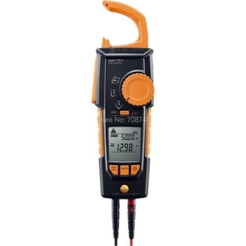 Testo 770-1 Clamp Meter 0590 7701 Fully Retractable Pincer Arm for Maximum