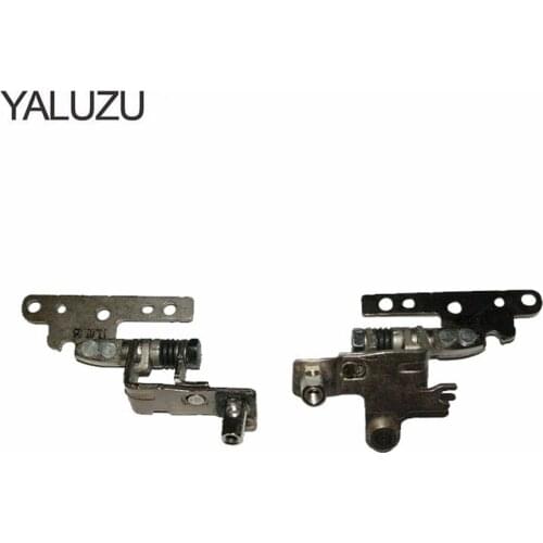 YALUZU NEW lcd hinges For DELL E6430S AM0S6000100 AM0S6000200 LCD HINGES Left & Right Screen Hinges Set Laptop Lcd Hinge QAL71