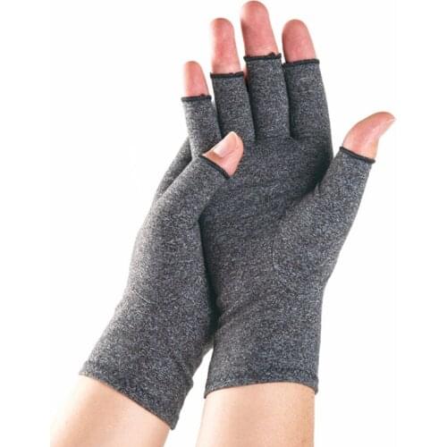 1 Pair Compression Arthritis Gloves Wrist Support Cotton Joint Pain Relief Hand Brace Women Men Therapy Wristband