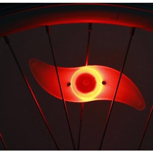 1Pcs Bicycle Spokes Lamp Cycling Bike Willow LED Wheel Wire Lights Waterproof Bike Cycling Lamp Tire Valve Caps Wheel 2019