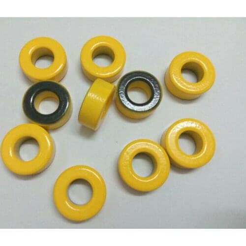 10PCS T106-6 Iron Powder Circular Core low permeability HR RF carbonyl ferromagnetic ring