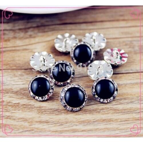 141123164, 10pcs/lot Coat buttons Rhinestone buttons,Clothing accessories DIY handmade materials