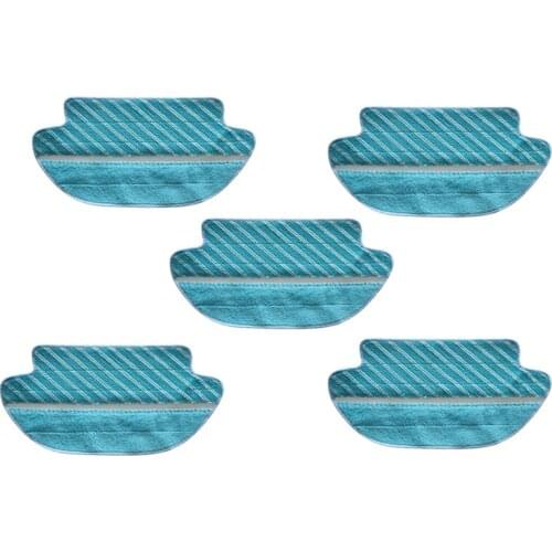 5 Pcs Mops Robot Vacuum for Proscenic M7 Vacuum Cleaner Accessories Replacement Mop Cloth