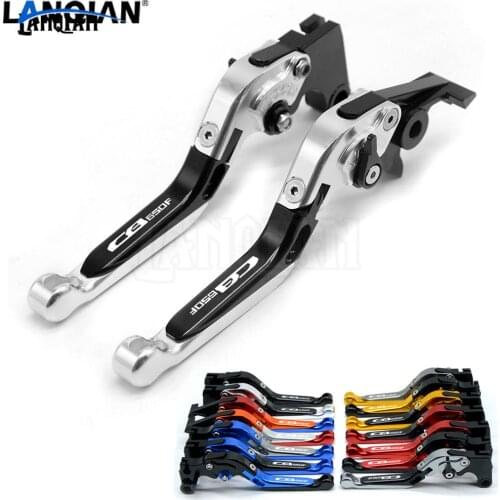 CNC Motorcycle Accessories Adjustable Folding Brake Clutch Levers For Honda CB650F 2014-2018 CB 650F CB 650 F 2015 2016 2017