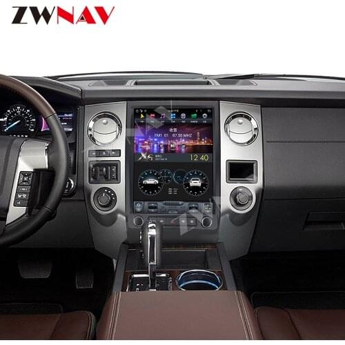 Android 10.0 4+128G Tesla Style IPS Screen For Ford Expedition 2015 2016 2017 Car Multimedia Radio GPS Navigation Player Carplay