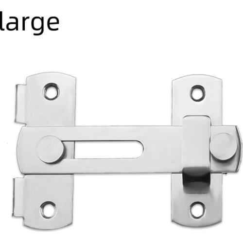 1 stainless steel large lock, suitable for sliding doors and windows, suitable for hotel home security door hardware accessories