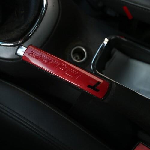 Carmilla Car Handbrake Cover Trim Hand Brake Decoration Stickers for Chevrolet Cruze Sedan Hatchback 2009 - 2015 Accessories