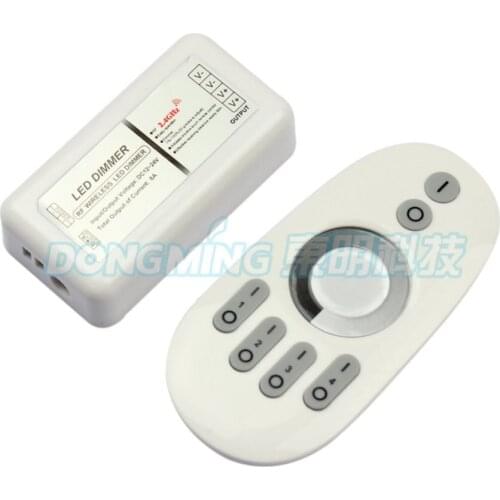DC12 - 24V 14 key Led Controller 2.4G Touch Screen led dimmer RF Wireless Remote Control For RGB Led Strip