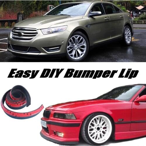 Bumper Lip Deflector Lips For Ford Taurus Front Spoiler Skirt For Car View Tuning / Body Kit / Strip