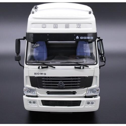 Collectible classic original 1:24 Diecast Sinotruk Howo 336 Tractor truck model for gift, collectin