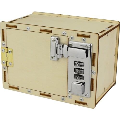 DIY Mechanical Password Box Model Building cryptex Kids Toys for Children Science Projects Experiment Kits Sets Invention Toys