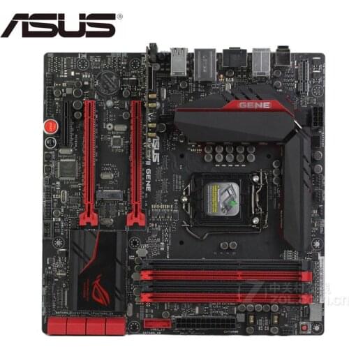 Desktop Motherboard Asus MAXIMUS VII GENE Socket LGA 1150 i7 i5 i3 DDR3 SATA3 USB3.0 mainboard PC